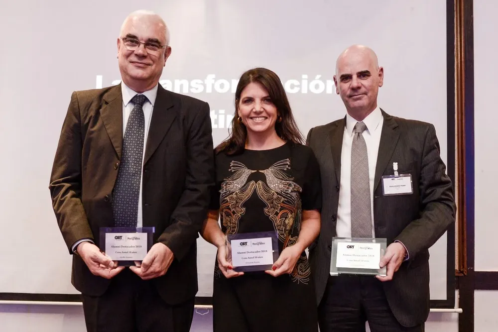 Adolfo Sommer, Fernanda Ariceta y Guillermo Pons