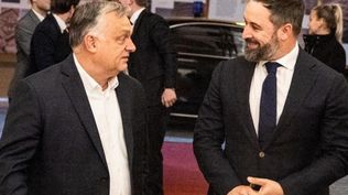 Víktor Orbán y Santiago Abascal