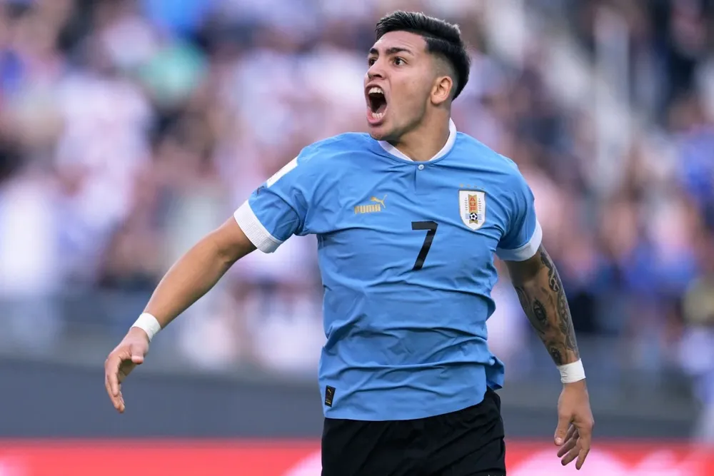 Anderson Duarte es el goleador de Uruguay en el torneo