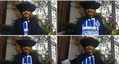 Un youtuber le cantó la canción de El Zorro a El Morro García y hace furor