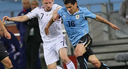 Contra Frack Ribery en Sudáfrica 2010