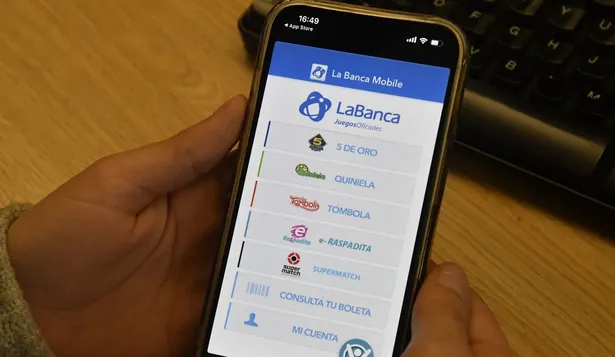 Aplicación de La Banca para celulares