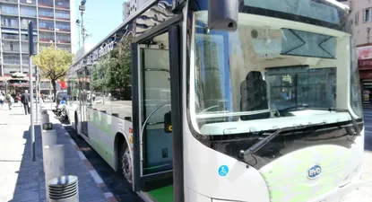 Bus eléctrico (foto archivo)
