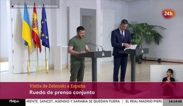 Sánchez anuncia que España entregará casi €1.130 millones de ayuda militar a Ucrania para 2024