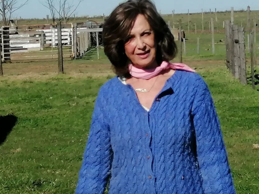 Mónica Silva, es la presidenta de la Asociación Agropecuaria de Salto.