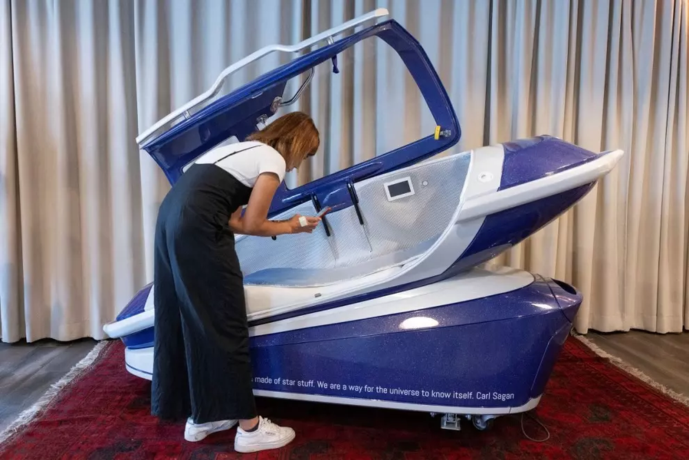 Cápsula para el suicidio.