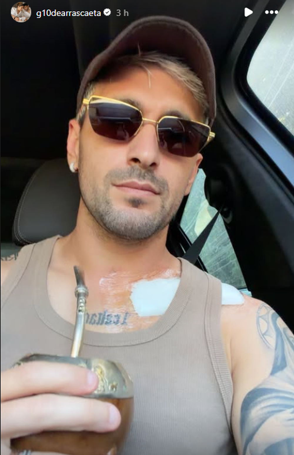 Giorgian De Arrascaeta entrena para su recuperación 