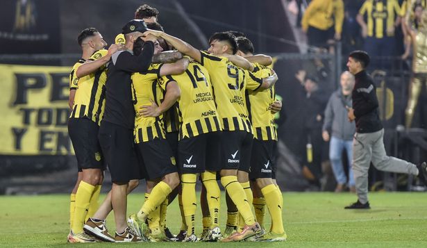 Peñarol celebra una victoria
