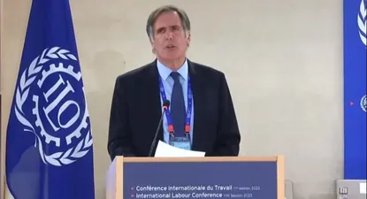 Juan Mailhos, delegado de los empleadores por Uruguay.