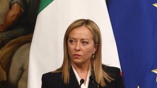 La primera ministra italiana, Giorgia Meloni.