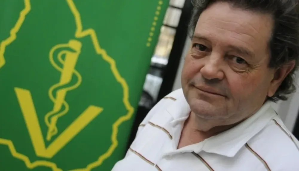 Presidente de la Sociedad de Medicina Veterinaria del Uruguay, Ramiro Díaz