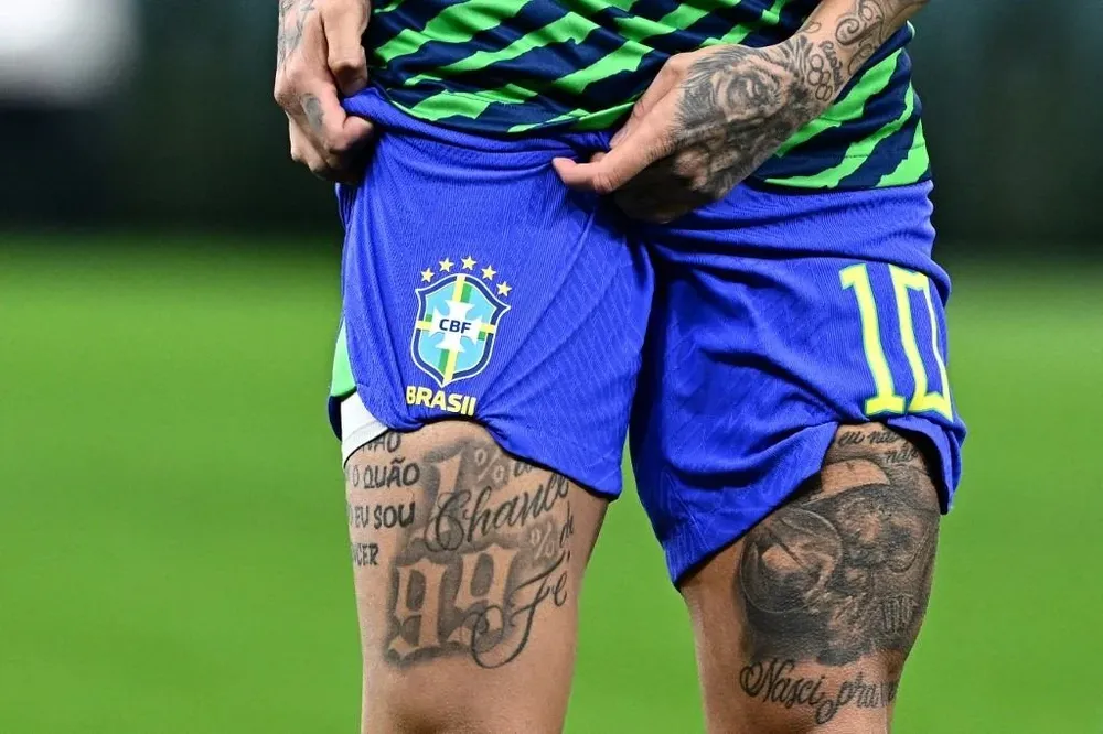 Los tatuajes de Neymar