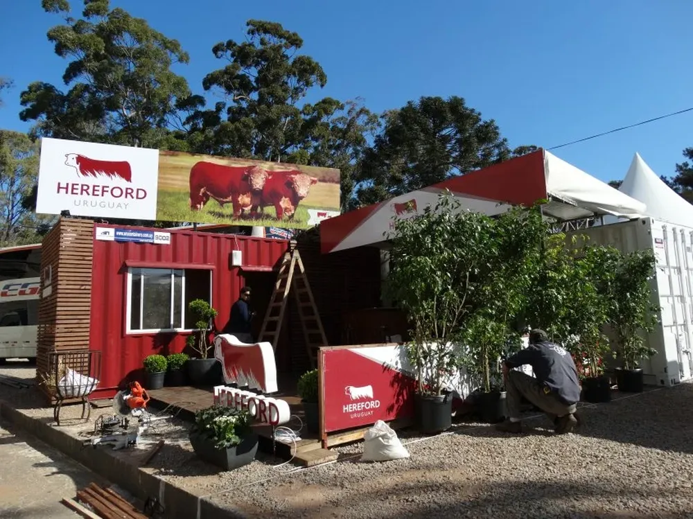 Nueva casa de la raza Hereford que promocionará el Congreso Mundial 2016 que se hará en Uruguay.