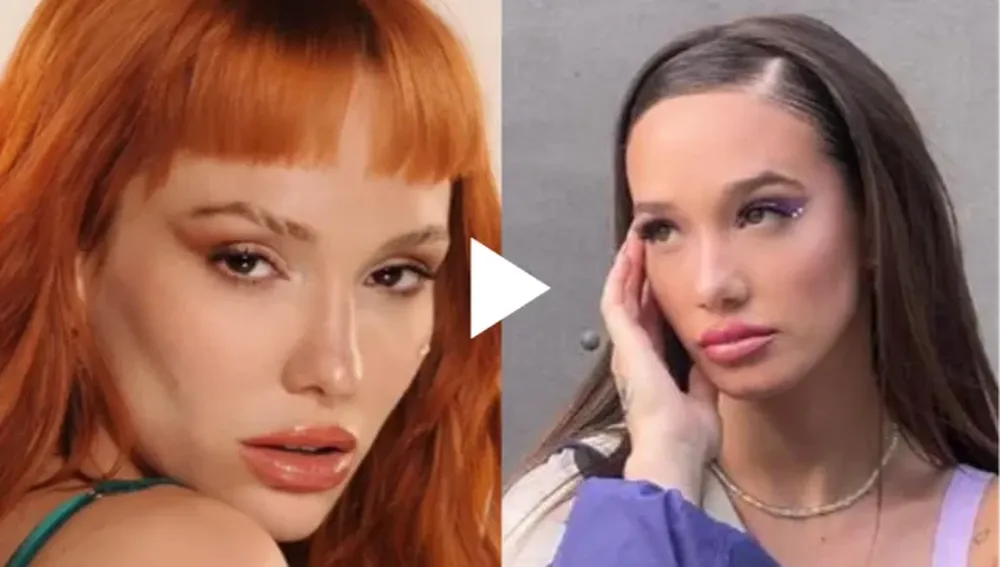 Notorias similitudes en el look de las dos cantantes