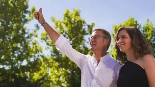 Alberto Núñez Feijóo e Isabel Díaz Ayuso