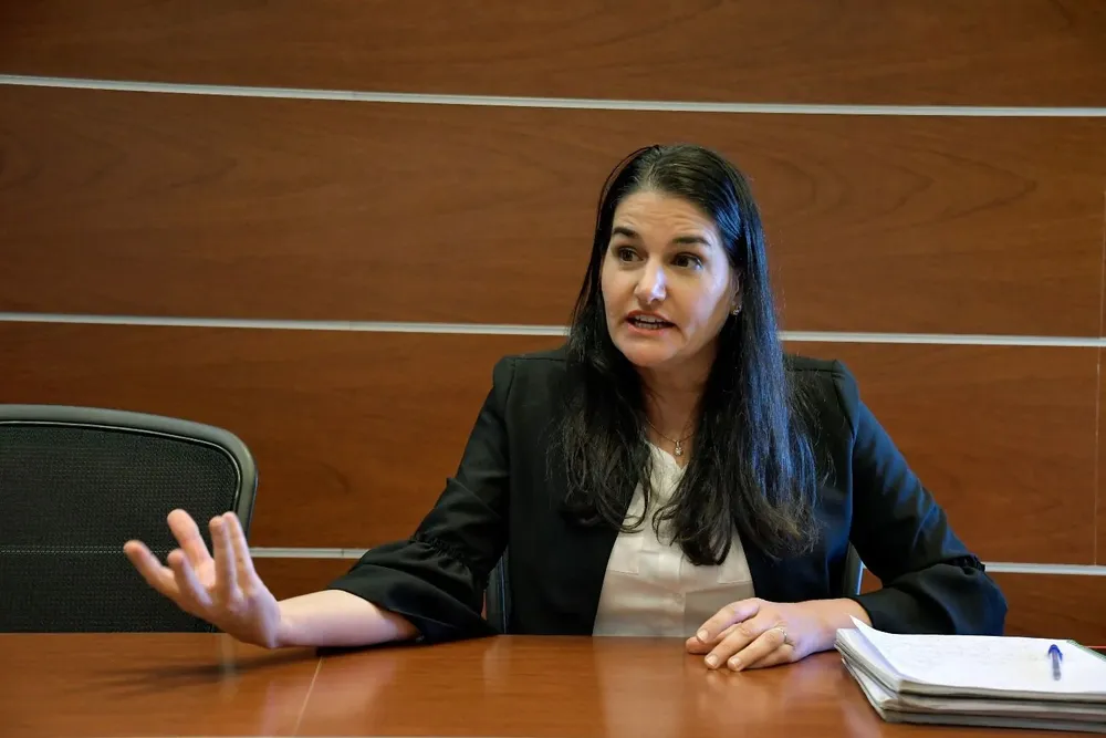 La directora de Política Económica del MEF Marcela Bensión.