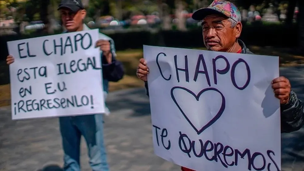 En México hay hasta quienes piden que El Chapo sea liberado de Estados Unidos