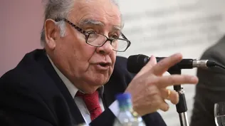 El secretario general de la Secretaria General Iberoamericana (SEGIB), Enrique Iglesias
