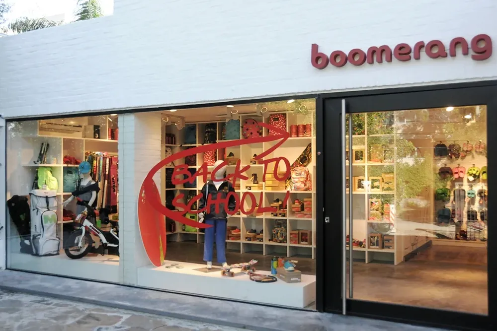 Fachada del local de Boomerang de Carrasco, en la calle Costa Rica