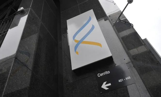 Fachada del edificio sede de la fiscalía, en Ciudad Vieja (Montevideo)
