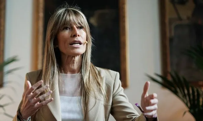 Begoña Gómez, esposa del presidente de España, Pedro Sánchez.