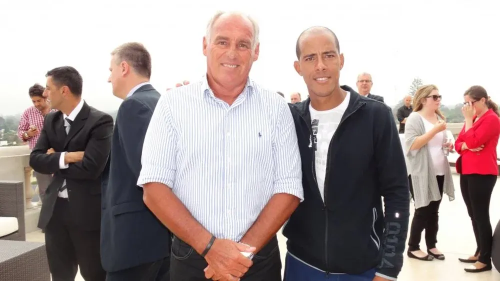 Gustavo López y Aguelmis Rojas