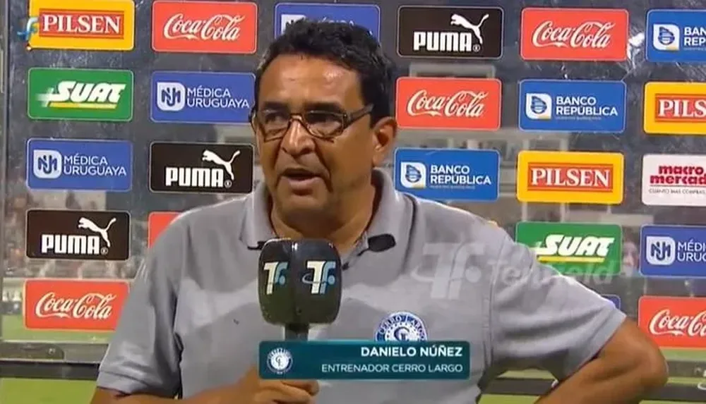 Danielo Núñez tras el Wanderers 1 - Cerro Largo 0 en el Parque Viera