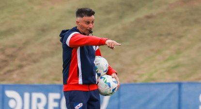 Primera práctica de Pablo Peirano en Nacional