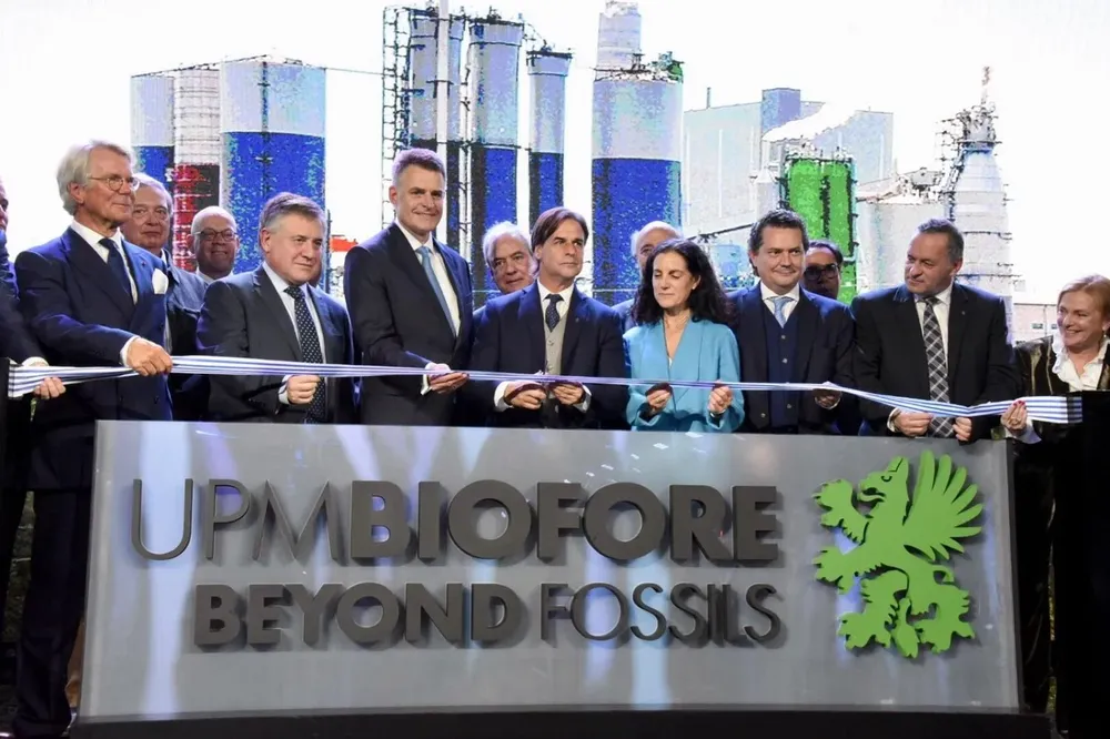 Inauguración de la segunda planta de UPM