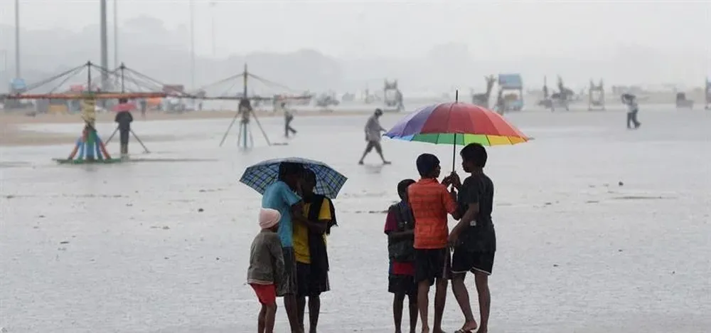 Thane llegó el viernes al sur del país