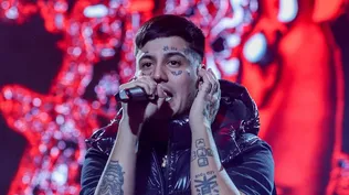 El cantante argentino Duki.