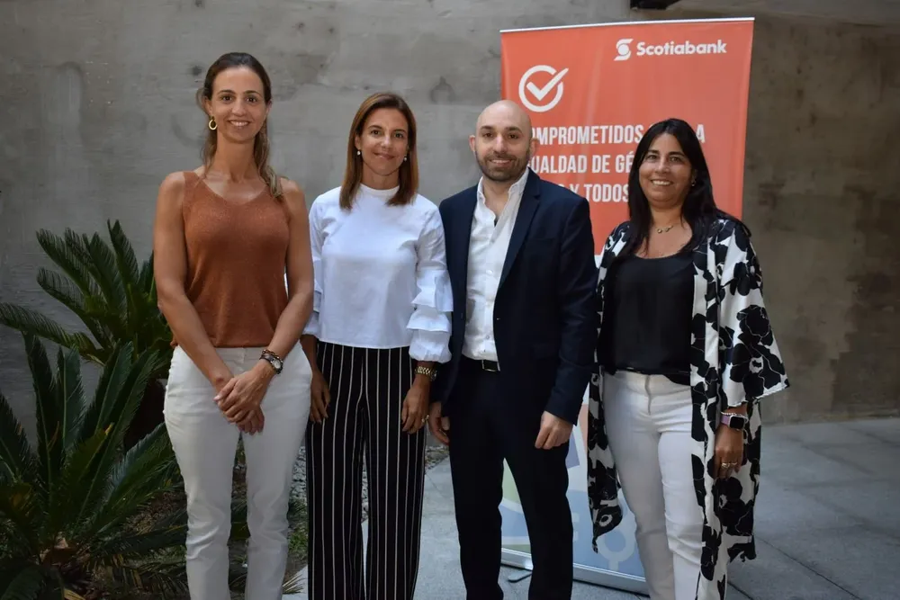 Teresa Pérez del Castillo, Daniela Alonso, Maximiliano Saporito y Fernánda Brignoni