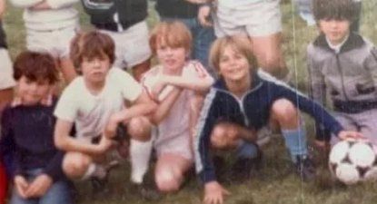 Luis Lacalle Pou y su infancia futbolera