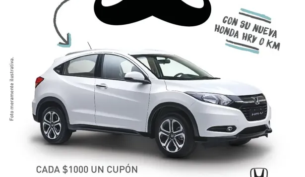 Punta Carretas festeja el día del padre y regala una camioneta Honda HRV