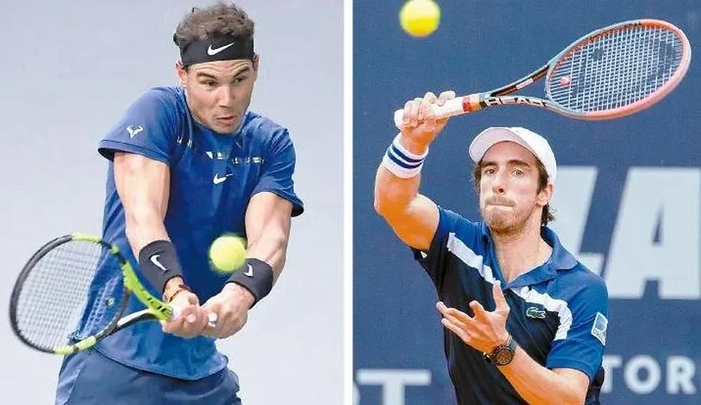 Rafael Nadal y Pablo Cuevas