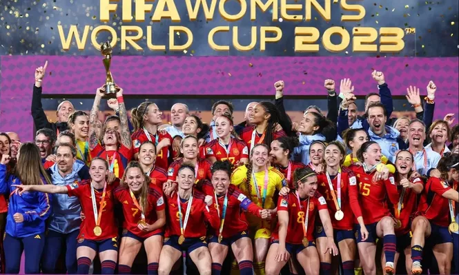 Las españolas gritaron muy fuerte: ¡campeonas!