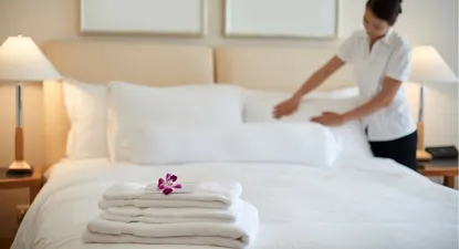 Quien sea que haya estado allí antes que tú, habrá depositado bacterias, hongos y viruspor todos los muebles, alfombras, cortinas y superficies. Lo que queda de esos depósitos de gérmenes depende de la eficiencia con la que el personal del hotel limpie tu habitación