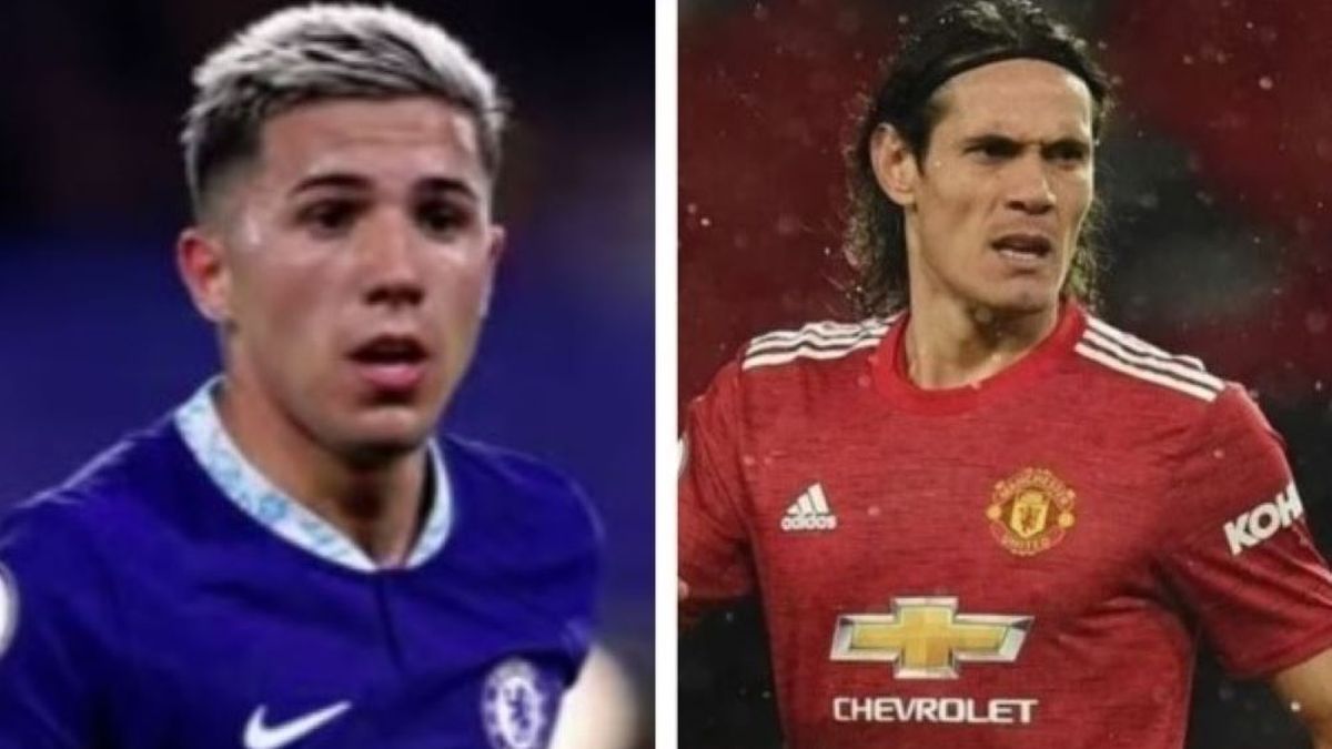 El antecedente de "racismo" de Cavani en Inglaterra, que complica a Enzo Fernández ante la FA y sus compañeros de Chelsea