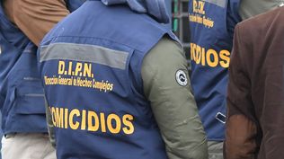 Policía de la dirección de Homicidios. (Archivo)