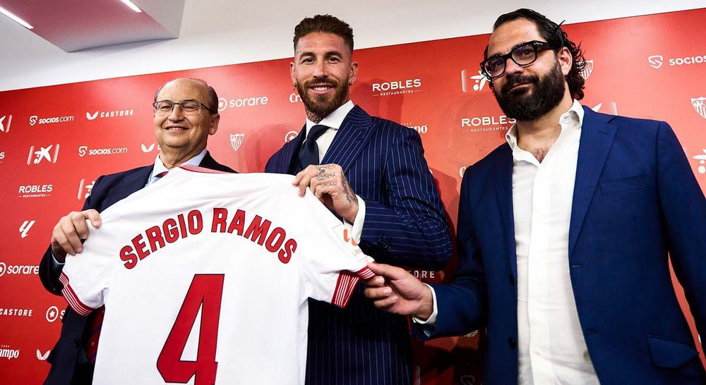 Sergio Ramos es el nuevo dueño del Sevilla FC.