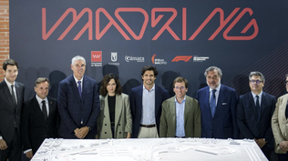 La presentación del circuito Madring.&nbsp;