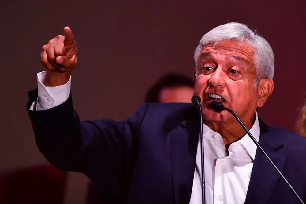 El presidente de México, Andrés Manuel López Obrador﻿ (AMLO)