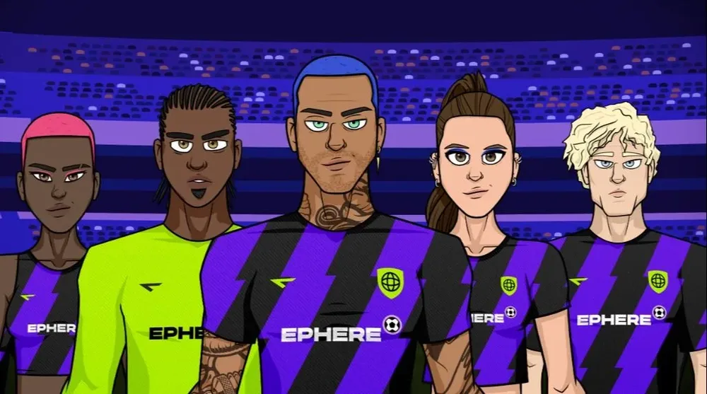 El juego permite comprar jugadores como NFT.