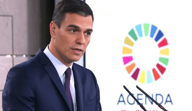 El presidente del Gobierno, Pedro Sánchez