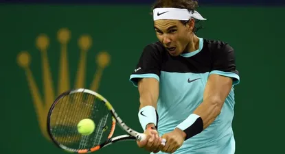 Rafael Nadal en el Masters de Shanghai