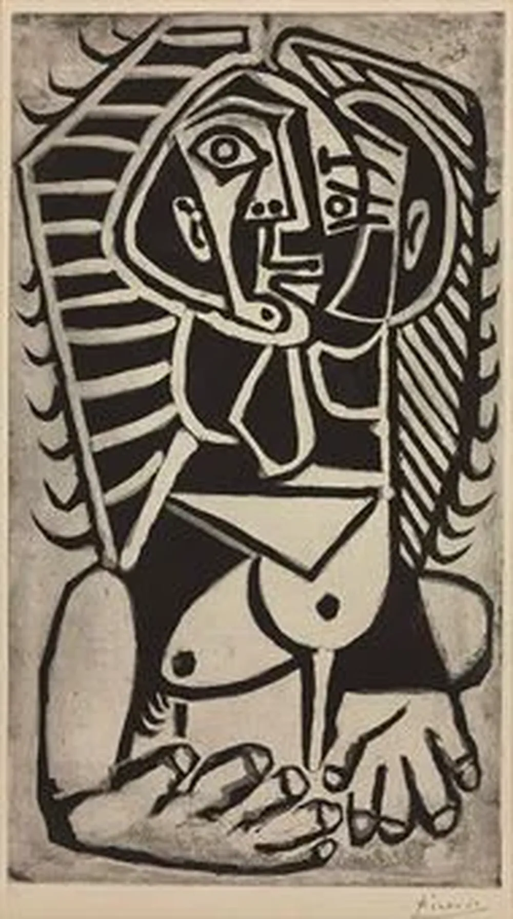 Torse de femme, obra de Pablo Picasso