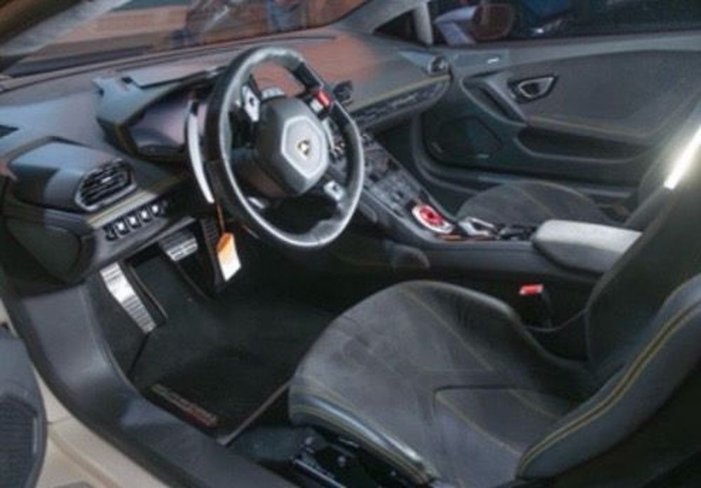 Lamborghini modelo Huracán del año 2016 que propiedad de Sebastián Marset