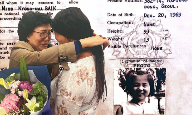 Han Tae-soon se reencontró con su hija después de 44 años.