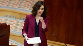 La presidenta de la Comunidad de Madrid, Isabel Díaz Ayuso