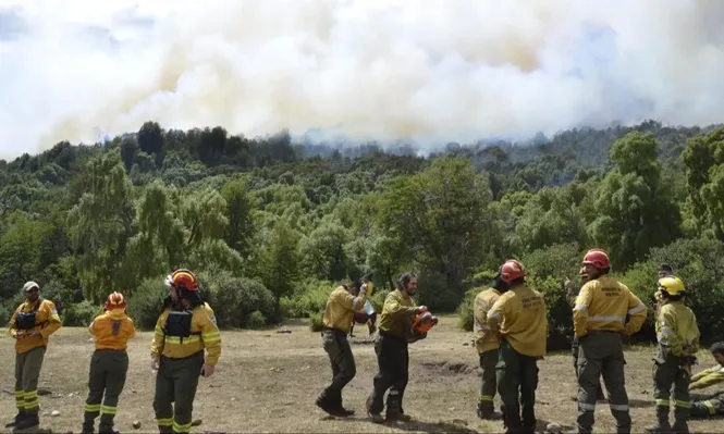 Incendios forestales en Esquel